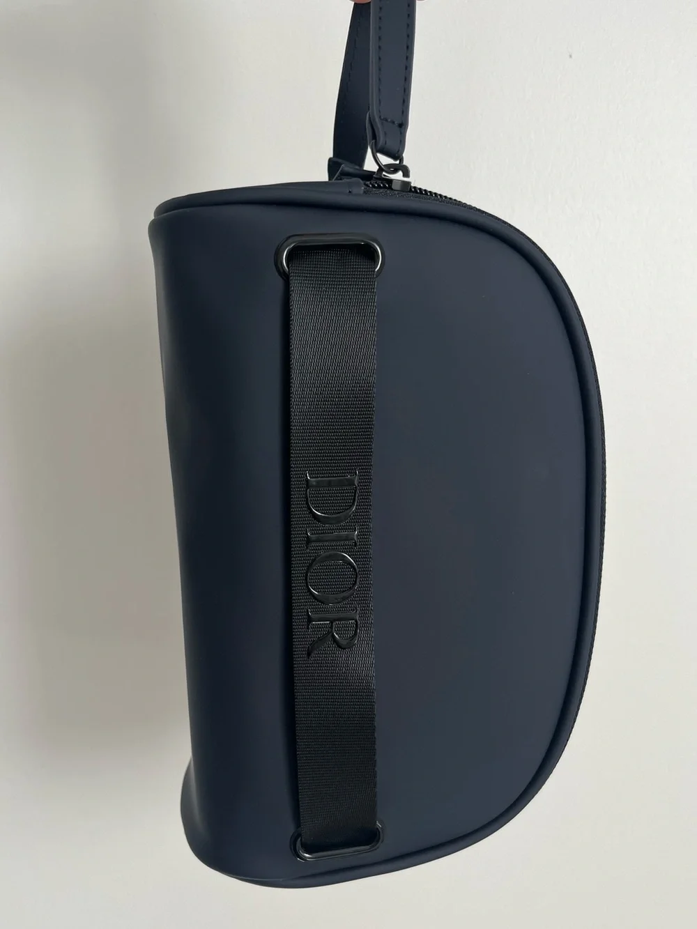 Authentic Dior Beauty Large Navy Makeup Cosmetic Bag / Toiletry Pouch